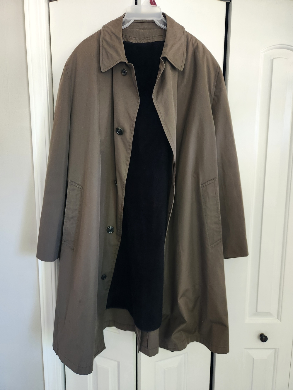 Men's Duplex Plus Lined Trench Coat